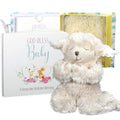 Sweet Prayers Gift Set: Plush Lamb & Bedtime Blessings Book for Baby’s Baptism