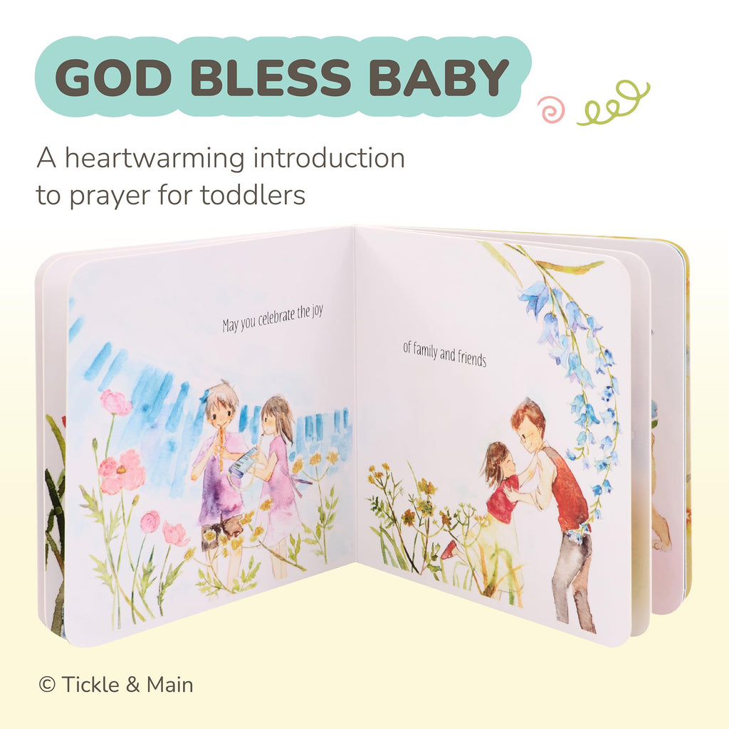 Sweet Prayers Gift Set: Plush Lamb & Bedtime Blessings Book for Baby’s Baptism