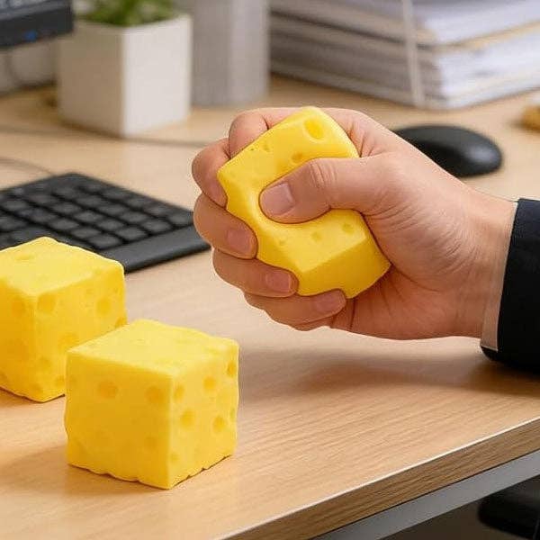 Cheese Block Vaseline Squishy