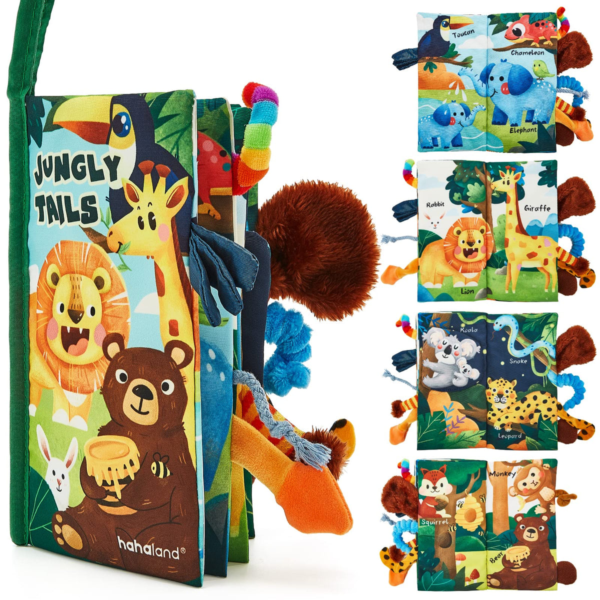 High Contrast Baby Books for Tummy Time & Sensory Play