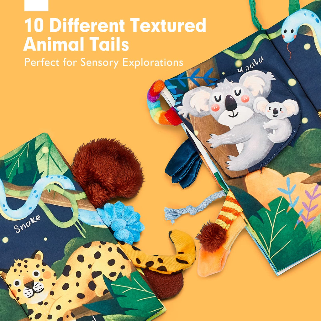 High Contrast Baby Books for Tummy Time & Sensory Play