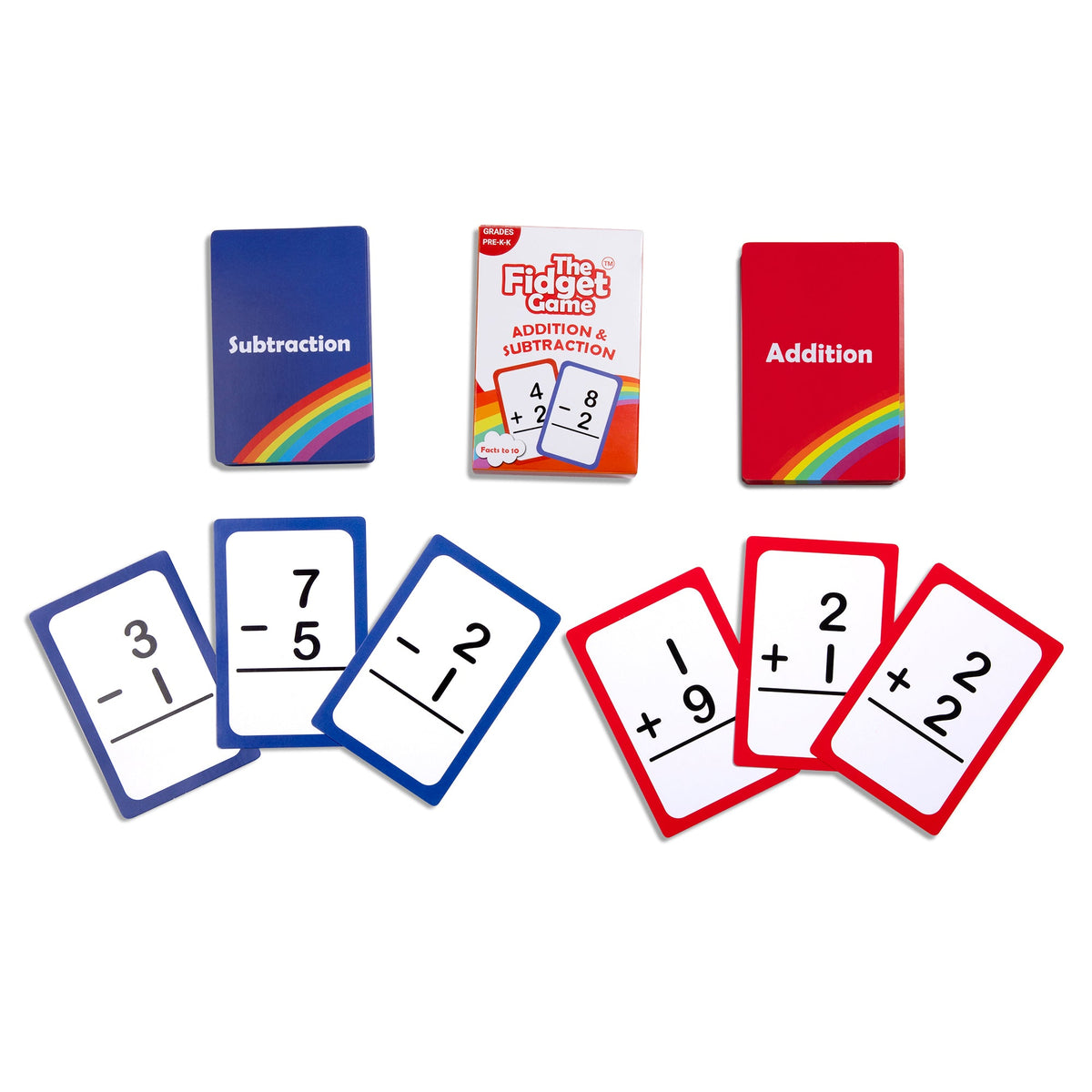 Pre-K & Kindergarten Addition & Subtraction Card Pack