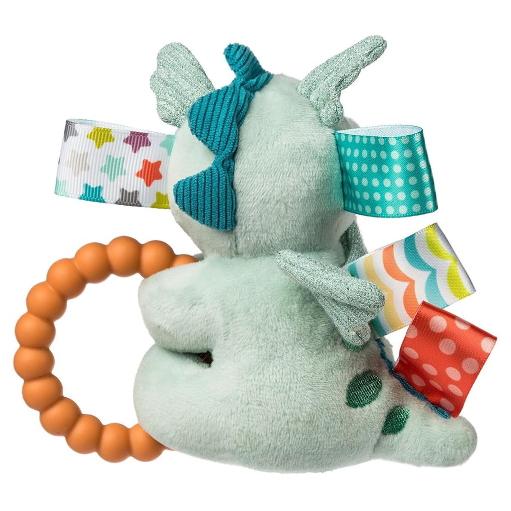 Soft Sensory Plush Baby Toy with Rattles & Teething Features for Infants